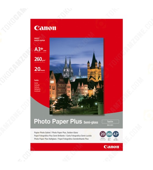 Canon Photo Paper Plus Semi-Gloss SG-201/A3+ (20 Sheets)